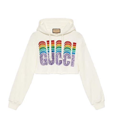 rainbow iridescent hoodie gucci|Gucci hoodie reflective.